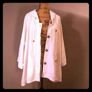 White Linen Jacket